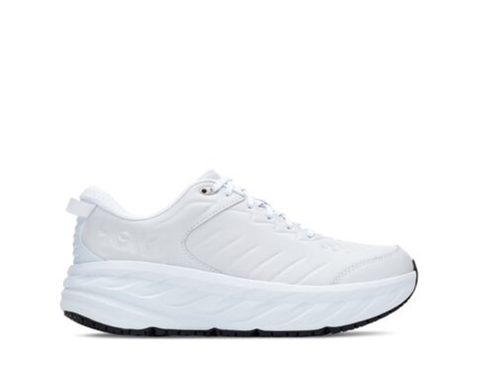 Bondi SR White Hoka