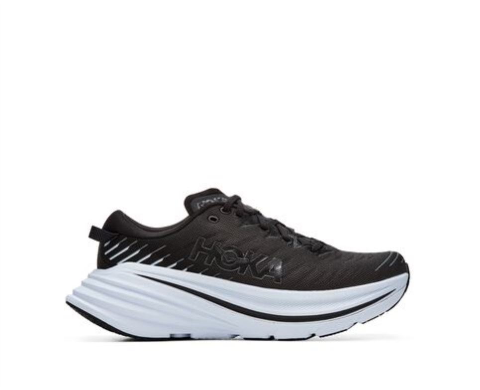 Hoka Bondi X Black White