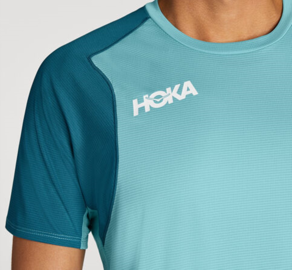 Glide Short Sleeve Hoka Coastal Shade